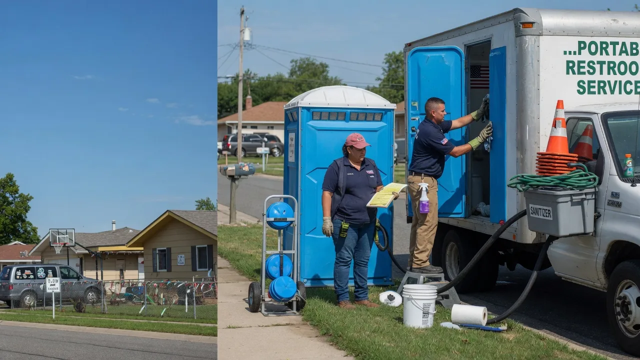 Portable Toilet Rental in Valley Bend, WV near me